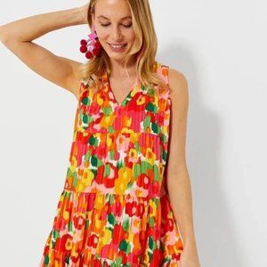 Tuckernuck by Pomander Place Magnolia Watercolor Sleeveless Kenzo Dress NWT